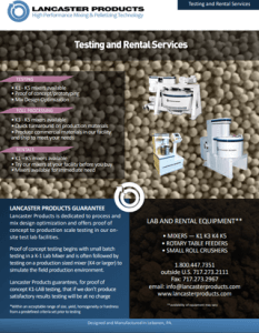 Testing & Rental Services