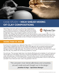 highwater clays case study